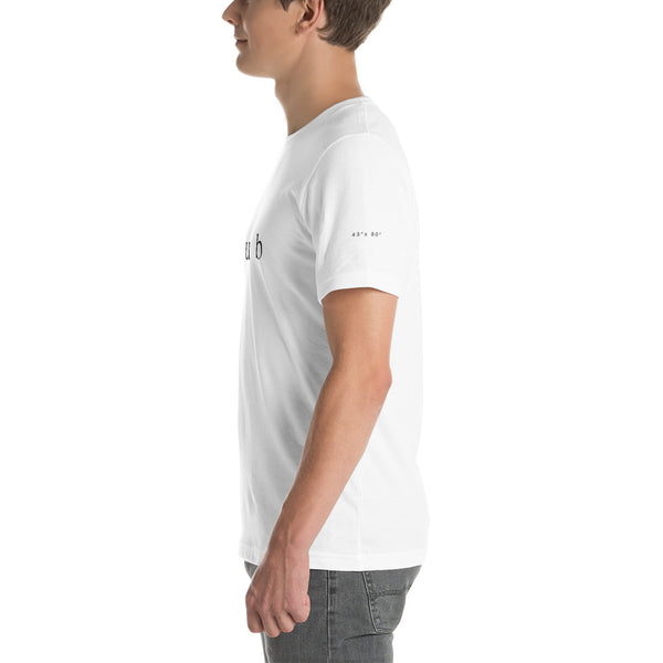 k d u b unisex white tee