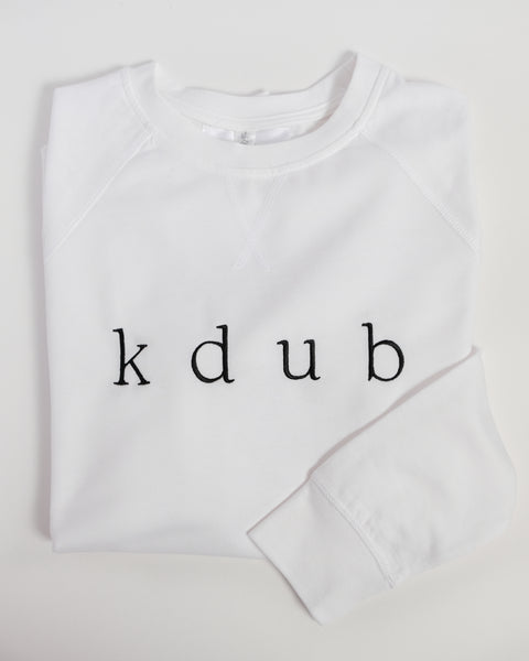 k d u b crewneck