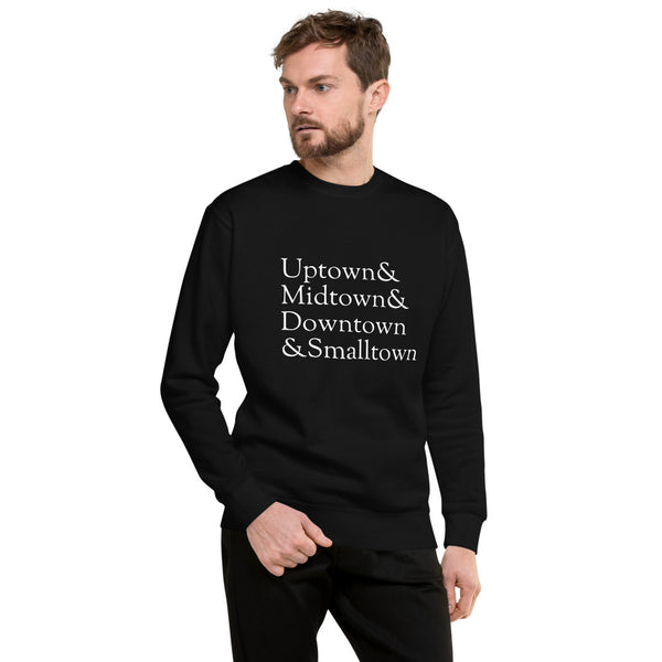 All the Towns Unisex Crew