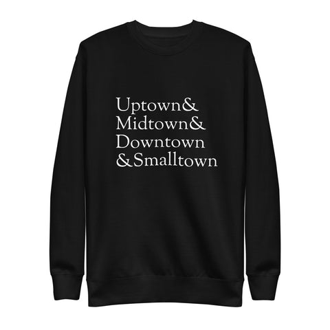 All the Towns Unisex Crew
